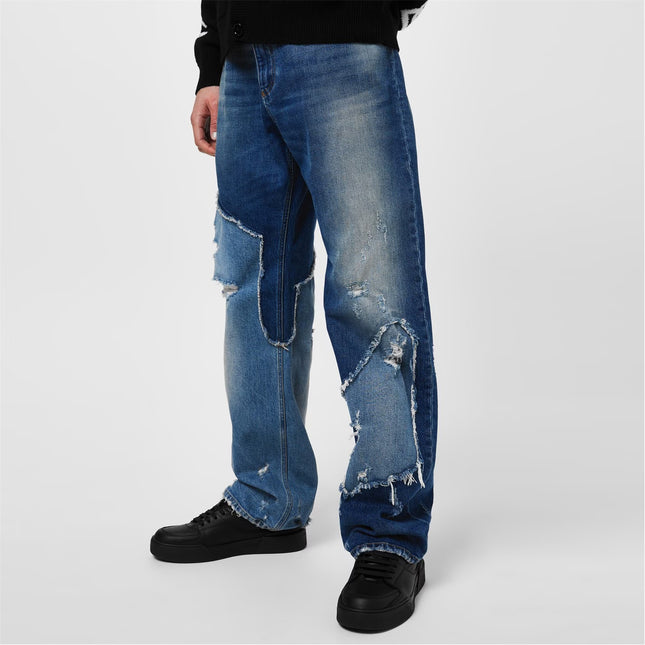 DOLCE AND GABBANA Calfskin Nappa New Roma Sneakers