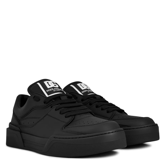 DOLCE AND GABBANA Calfskin Nappa New Roma Sneakers
