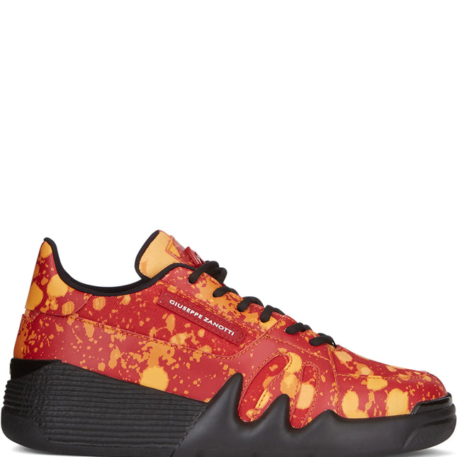 GIUSEPPE ZANOTTI Talon tie-dye leather sneakers