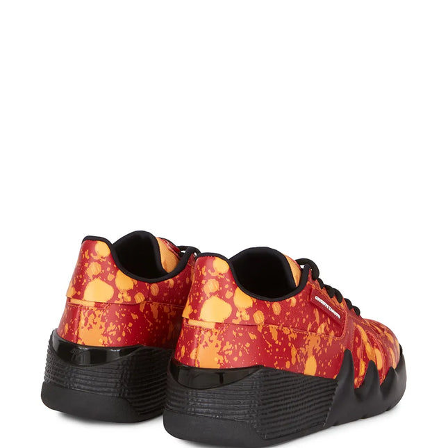 GIUSEPPE ZANOTTI Talon tie-dye leather sneakers