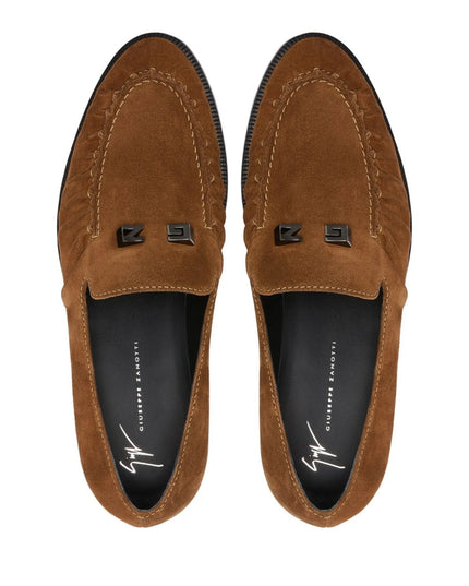 GIUSEPPE ZANOTTI Jareth suede loafers