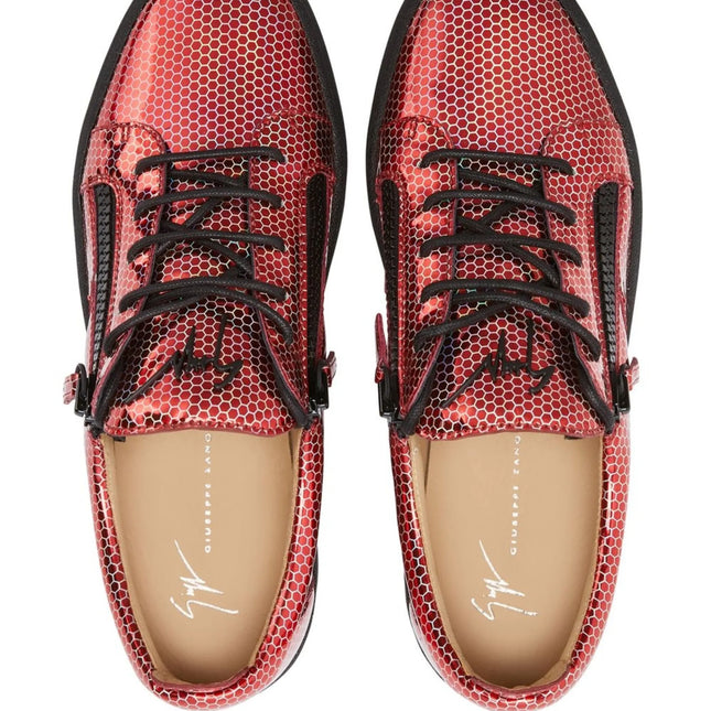 GIUSEPPE ZANOTTI Frankie double-zip low-top sneakers