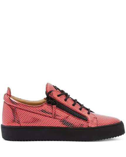 GIUSEPPE ZANOTTI Frankie double-zip low-top sneakers