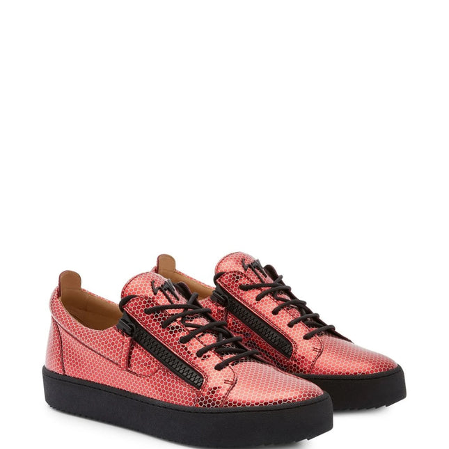 GIUSEPPE ZANOTTI Frankie double-zip low-top sneakers