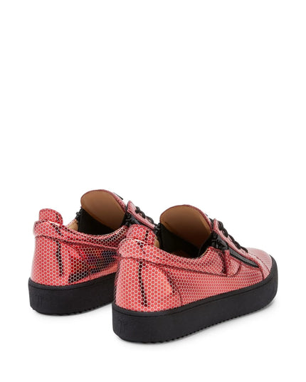 GIUSEPPE ZANOTTI Frankie double-zip low-top sneakers