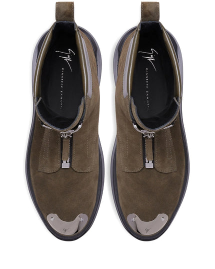 GIUSEPPE ZANOTTI Denoel zipped ankle boots