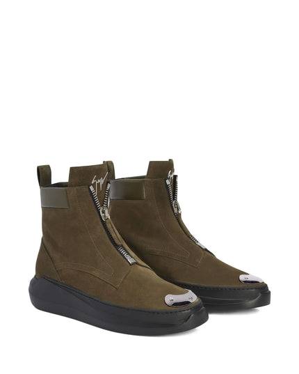 GIUSEPPE ZANOTTI Denoel zipped ankle boots