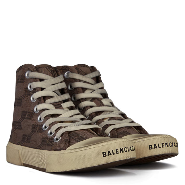 BALENCIAGA Bb Monogram Paris Hi-Tops