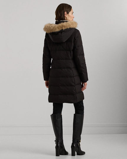 Lauren Ralph Lauren Women's Faux-Fur Hooded Puffer Coat