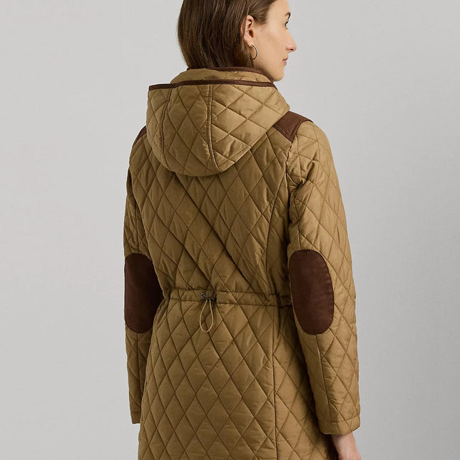 Lauren Ralph Lauren Women's Hooded Anorak Quilted Coat