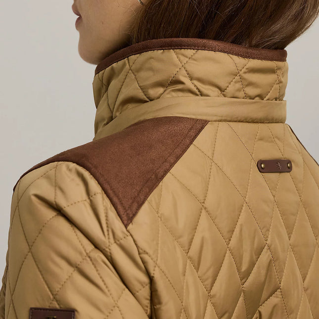 Lauren Ralph Lauren Women's Hooded Anorak Quilted Coat