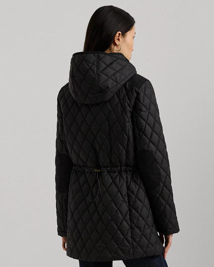 Lauren Ralph Lauren Women's Hooded Anorak Quilted Coat