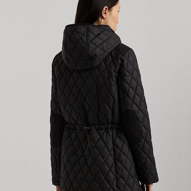 Lauren Ralph Lauren Women's Hooded Anorak Quilted Coat