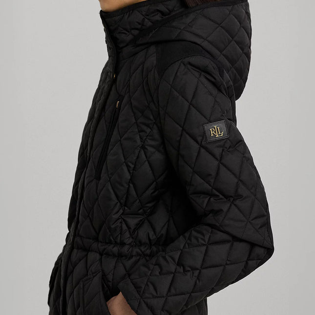 Lauren Ralph Lauren Women's Hooded Anorak Quilted Coat