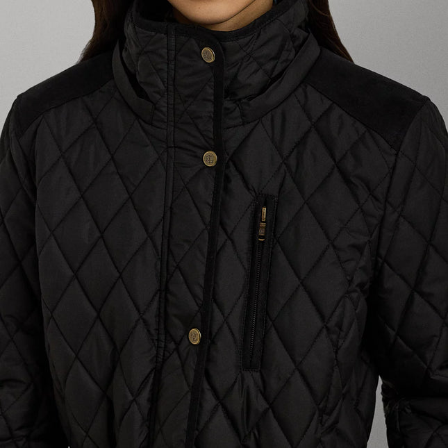 Lauren Ralph Lauren Women's Hooded Anorak Quilted Coat