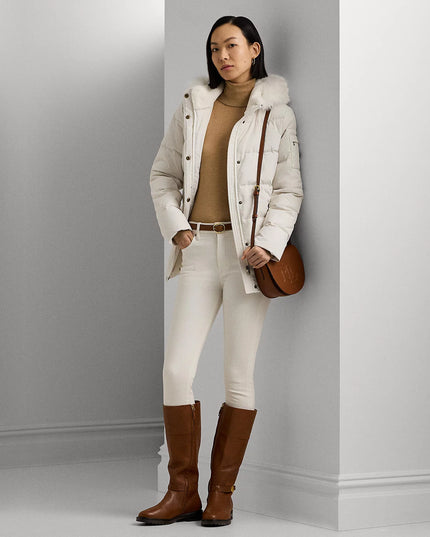 Lauren Ralph Lauren Women's Faux-Fur Hooded Puffer Coat