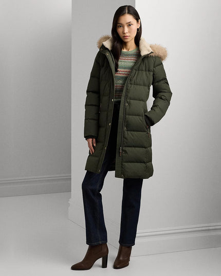 Lauren Ralph Lauren Women's Faux-Fur Hooded Puffer Coat