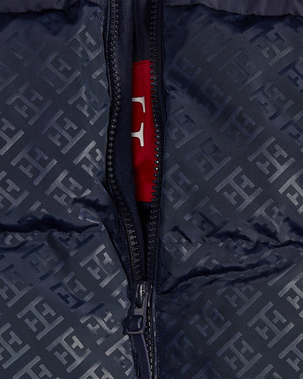 Tommy Hilfiger Men's Mixed-Media Puffer Jacket