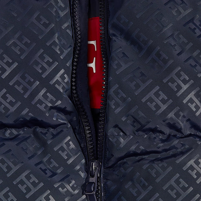 Tommy Hilfiger Men's Mixed-Media Puffer Jacket