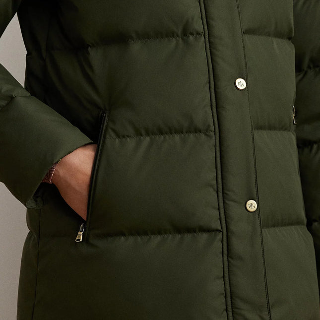 Lauren Ralph Lauren Women's Faux-Fur Hooded Puffer Coat