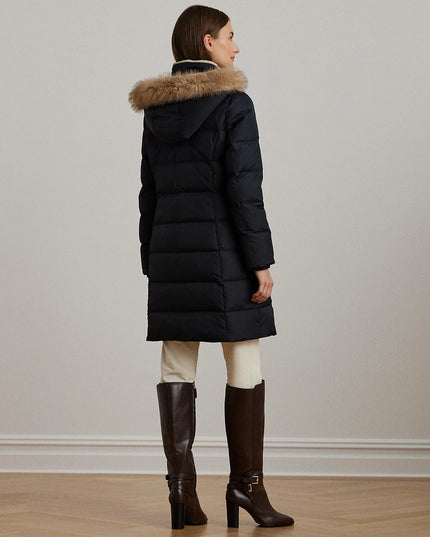 Lauren Ralph Lauren Women's Faux-Fur Hooded Puffer Coat