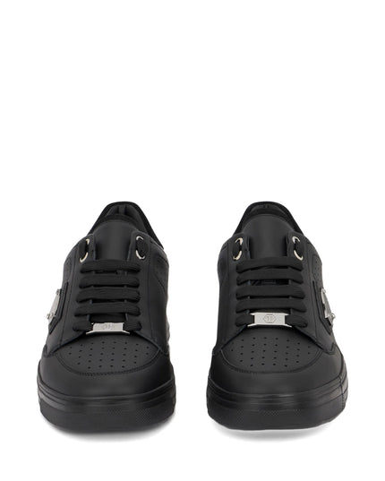 Philipp Plein triangle plaque low-top trainers
