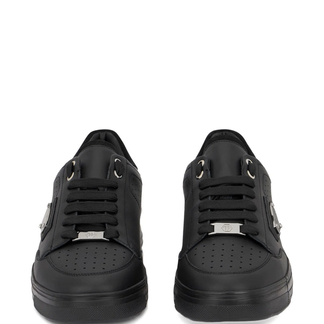 Philipp Plein triangle plaque low-top trainers
