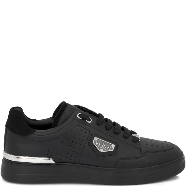 Philipp Plein triangle plaque low-top trainers