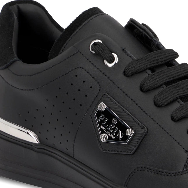 Philipp Plein triangle plaque low-top trainers
