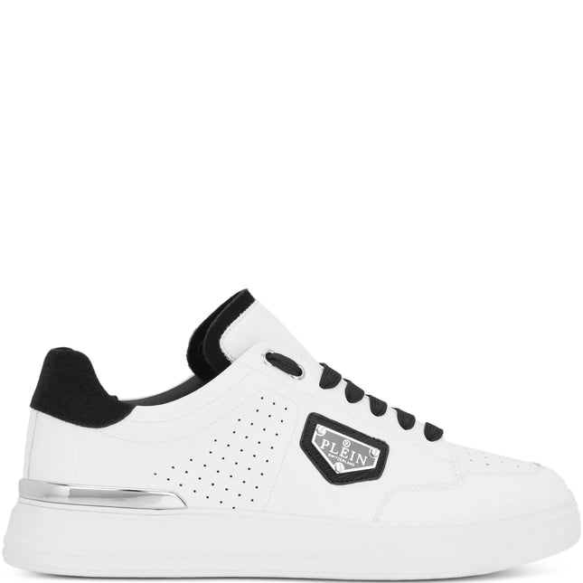 Philipp Plein triangle-plaque low-top sneakers