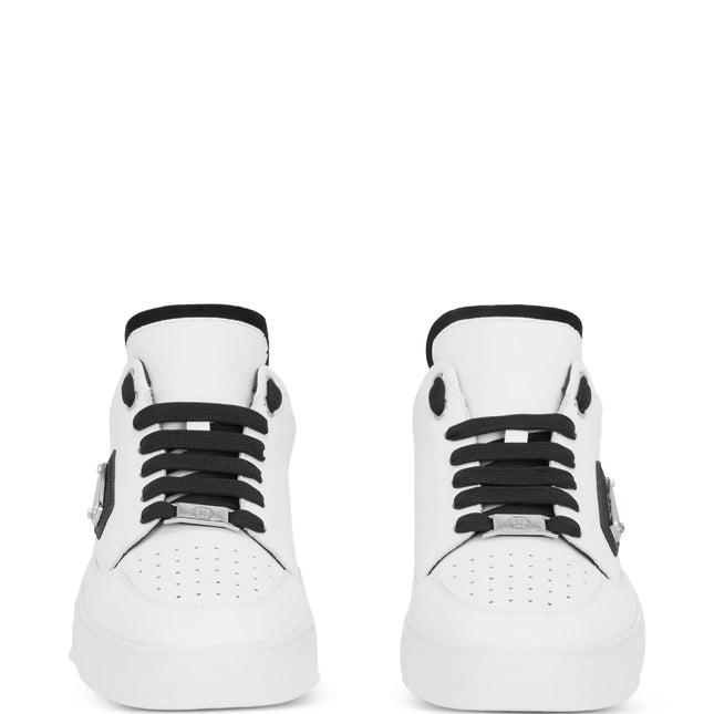 Philipp Plein triangle-plaque low-top sneakers