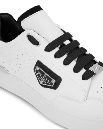 Philipp Plein triangle-plaque low-top sneakers