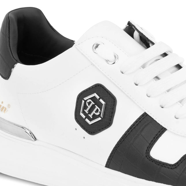 Philipp Plein T-REX logo plaque trainers