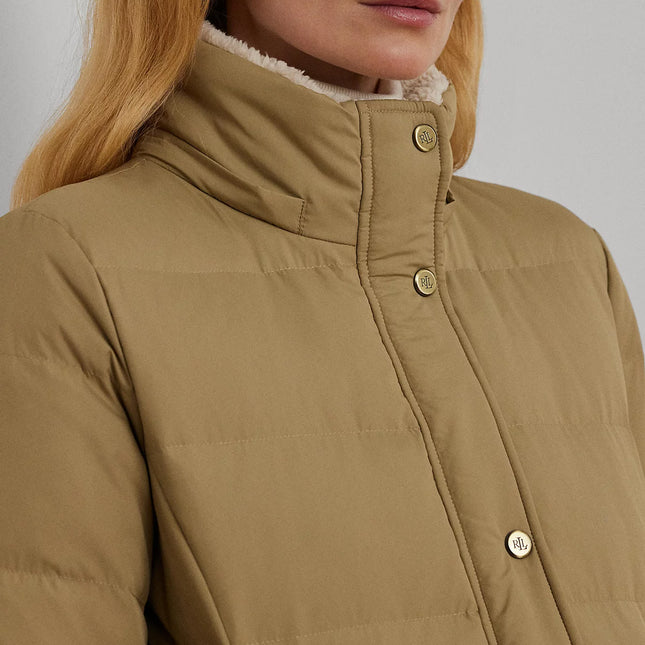 Lauren Ralph Lauren Women's Faux-Fur Hooded Puffer Coat