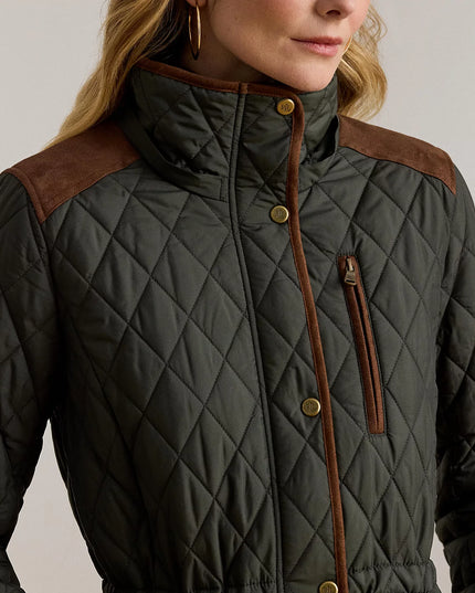 Lauren Ralph Lauren Women's Hooded Anorak Quilted Coat
