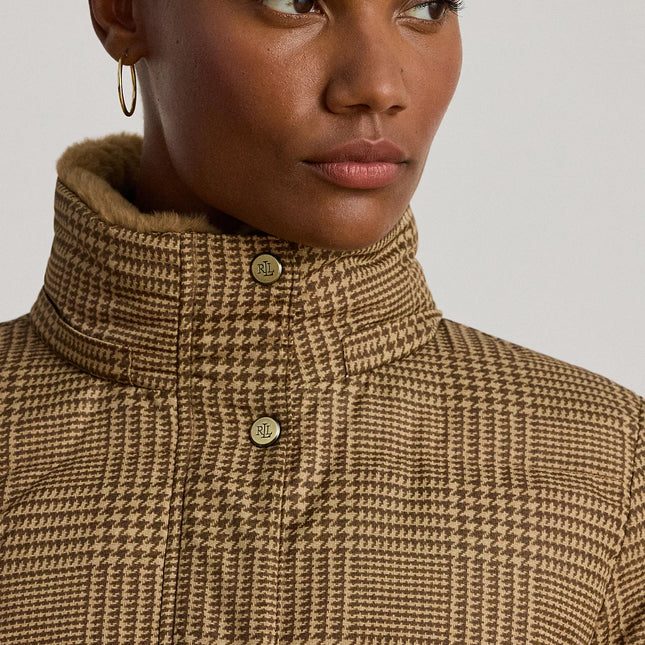 Lauren Ralph Lauren Women's Faux-Fur Hooded Puffer Coat