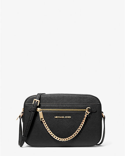 Michael Kors Jet Set Large Saffiano Leather Crossbody Bag