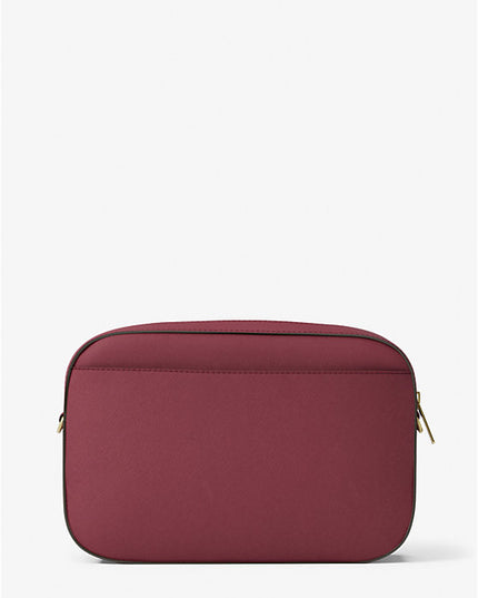 Michael Kors Jet Set Large Saffiano Leather Crossbody Bag