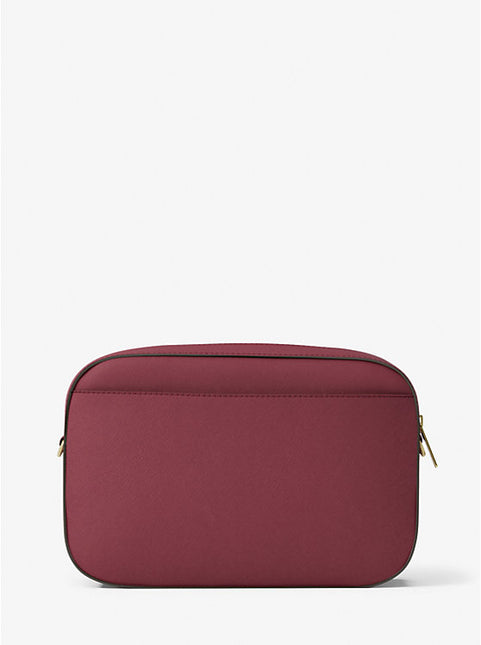 Michael Kors Jet Set Large Saffiano Leather Crossbody Bag