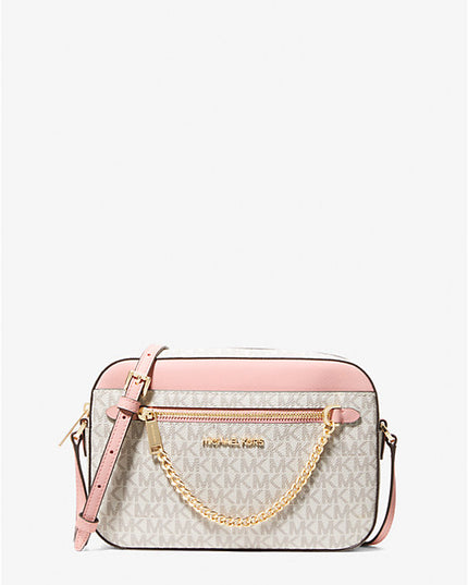 Michael Kors Jet Set Large Logo Crossbody Bag