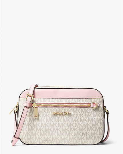 Michael Kors Jet Set Large Logo Crossbody Bag