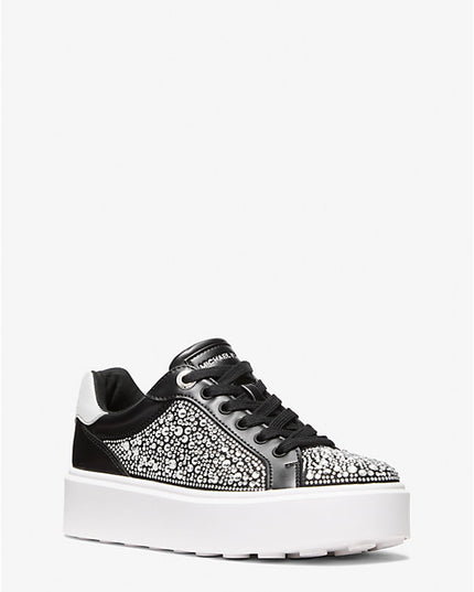 Michael Kors Romey Embellished Platform Sneaker