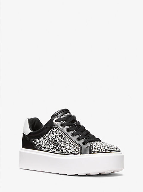 Michael Kors Romey Embellished Platform Sneaker