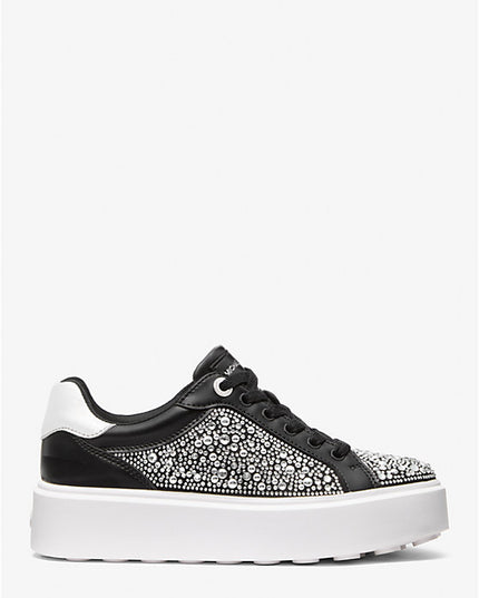 Michael Kors Romey Embellished Platform Sneaker