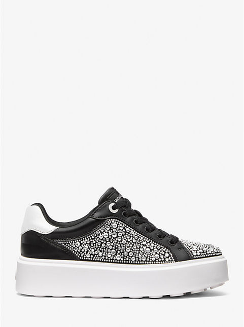 Michael Kors Romey Embellished Platform Sneaker