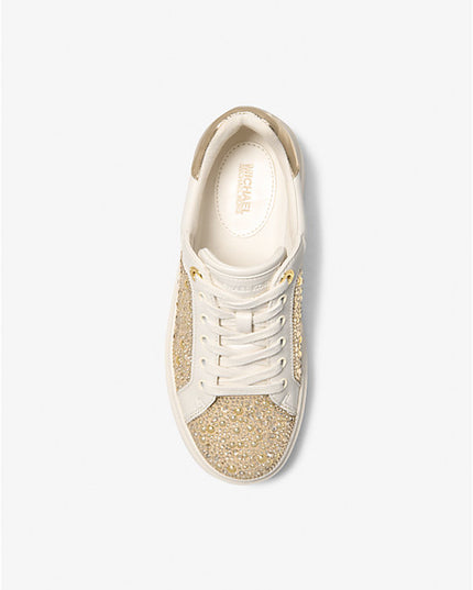Michael Kors Romey Embellished Platform Sneaker