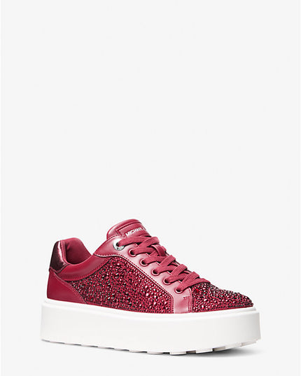 Michael Kors Romey Embellished Platform Sneaker