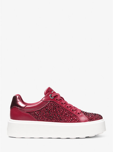 Michael Kors Romey Embellished Platform Sneaker