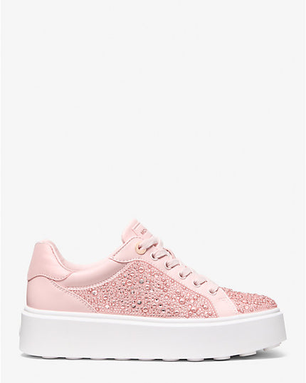 Michael Kors Romey Embellished Platform Sneaker