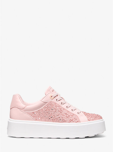 Michael Kors Romey Embellished Platform Sneaker